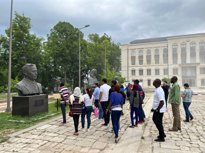 Xarici diplomatlar Şuşada — FOTOLAR Xarici diplomatlar Şuşada — FOTOLAR