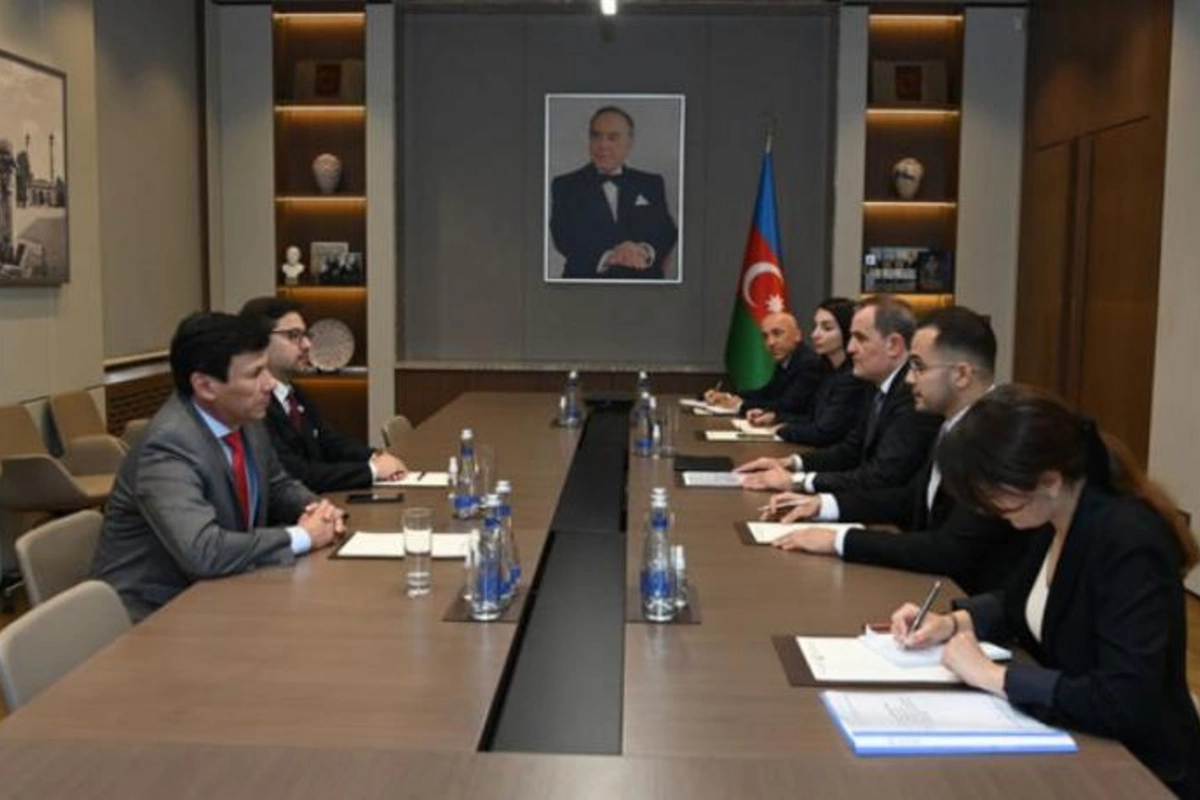 Ceyhun Bayramov Paraqvay Parlamentinin nümayəndə heyəti ilə görüşdü