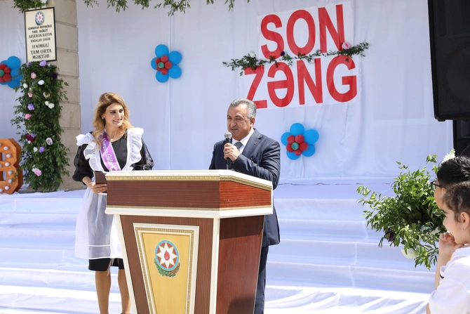 Abşeronun tam orta məktəblərində “Son zəng” tədbirləri keçirildi — FOTOLAR