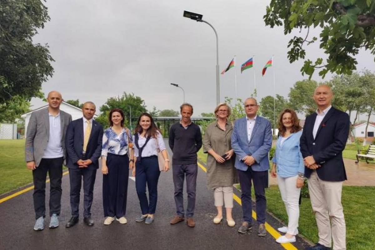 Avropa Şurası yanında bir qrup səfir Ağdama səfər etdi — FOTO