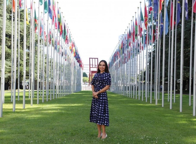 Leyla Əliyeva Cenevrədə sərginin açılışında iştirak etdi — FOTOLAR Leyla Əliyeva Cenevrədə sərginin açılışında iştirak etdi — FOTOLAR