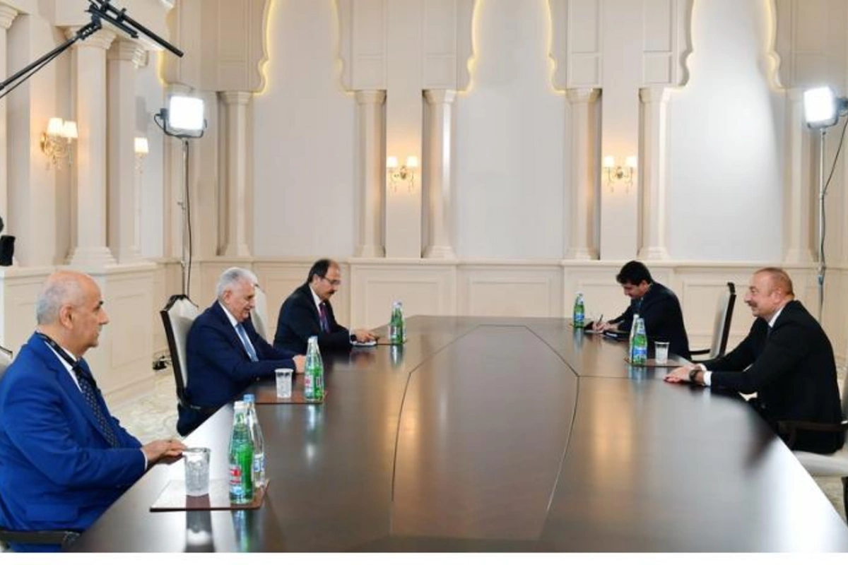 Prezident Binəli Yıldırımı qəbul etdi — YENİLƏNİB