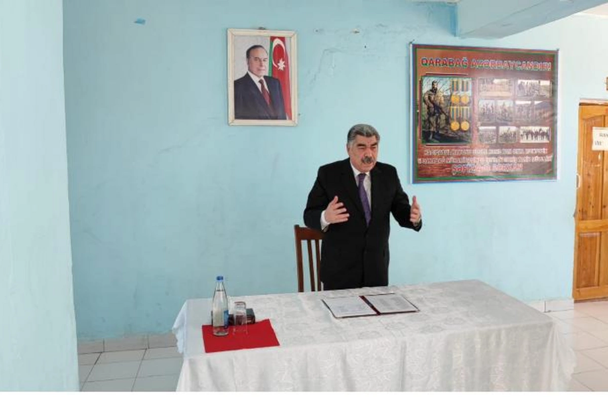 Hacıqabulun Birinci Udullu kəndində növbəti səyyar qəbul-görüş keçirildi — FOTOLAR
