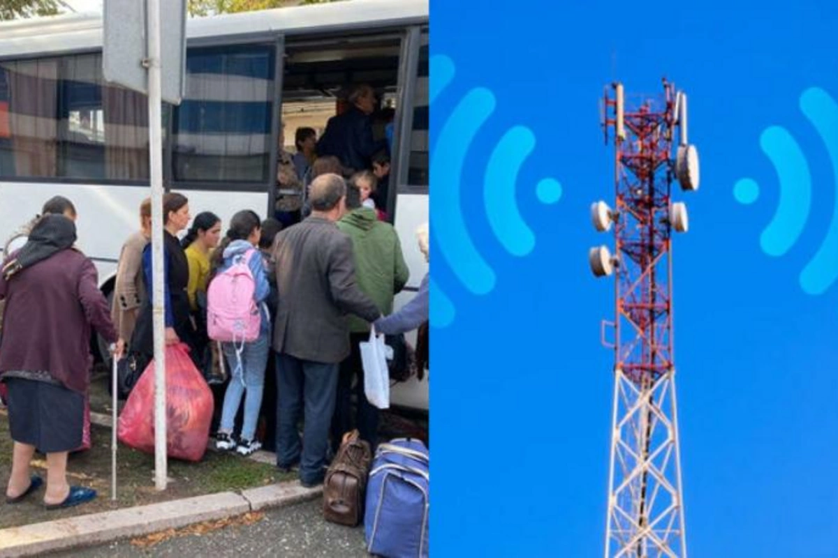 Qarabağdakı ermənilər mobil xidmətdən də məhrum oldu