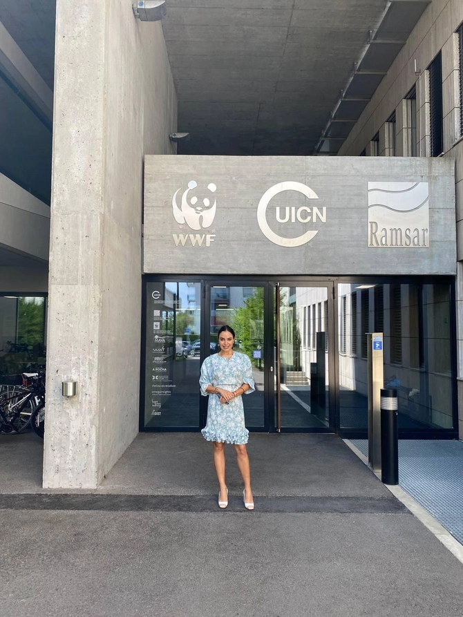 Leyla Əliyeva IUCN və WWF International təşkilatlarının rəhbərləri ilə görüşdü — FOTOLAR