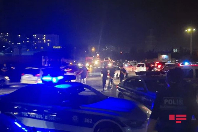 Bakıda “Gelandewagen” qəza törətdi, 7 nəfər xəsarət aldı — FOTOLAR
