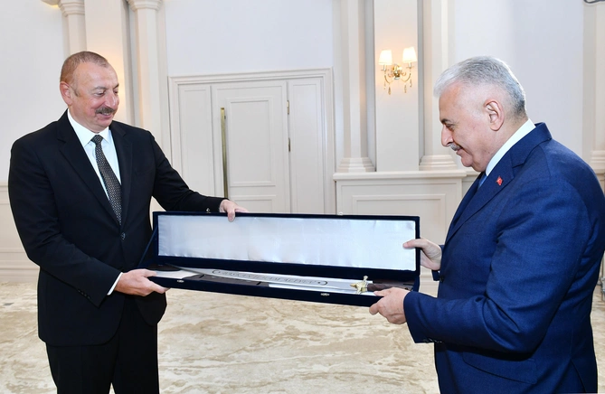 Prezident Binəli Yıldırımı qəbul etdi — YENİLƏNİB
