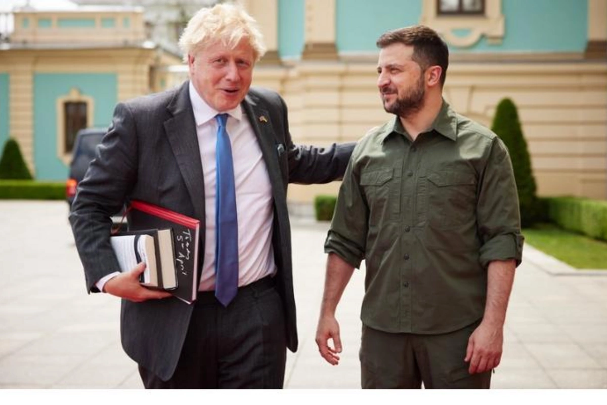 Boris Conson yenidən Ukraynada