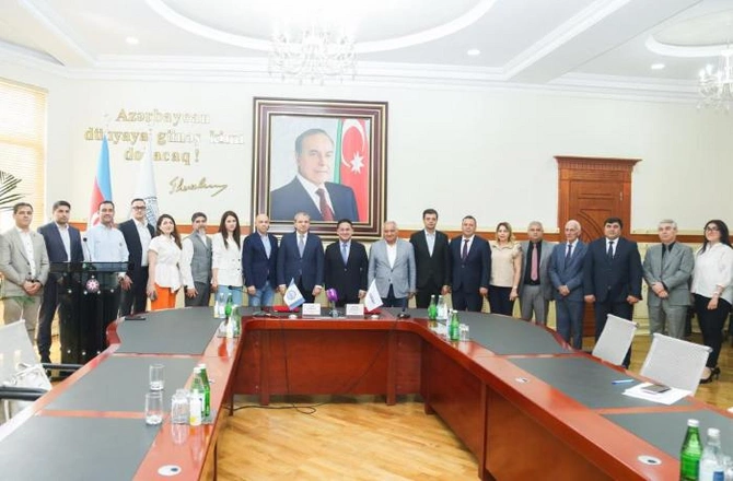 BDU və “Xəzər TV” arasında əməkdaşlıq müqaviləsi imzalandı — FOTOLAR
