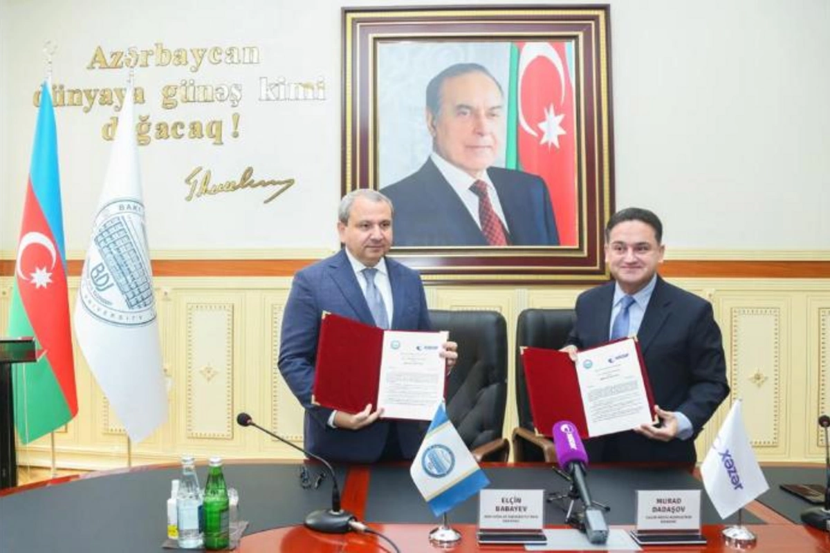 BDU və “Xəzər TV” arasında əməkdaşlıq müqaviləsi imzalandı — FOTOLAR