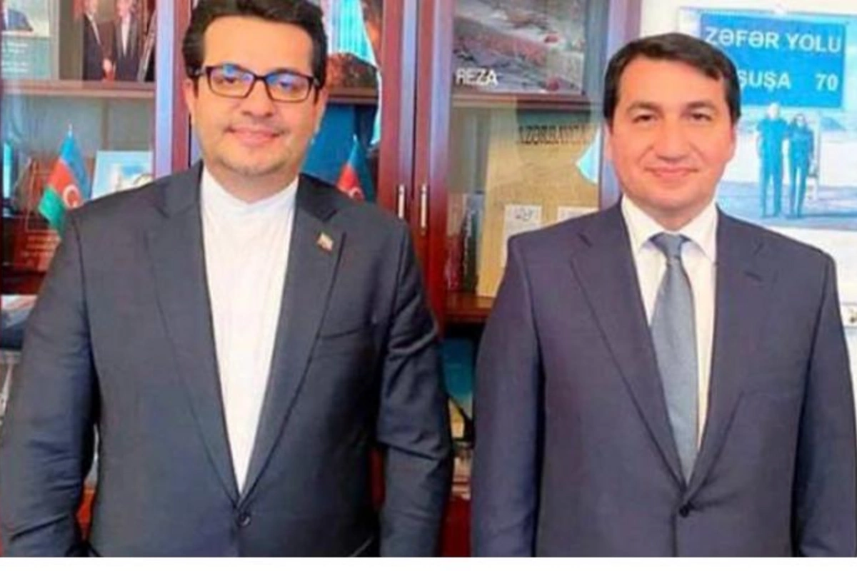 Hikmət Hacıyev İran səfiri ilə görüşdü