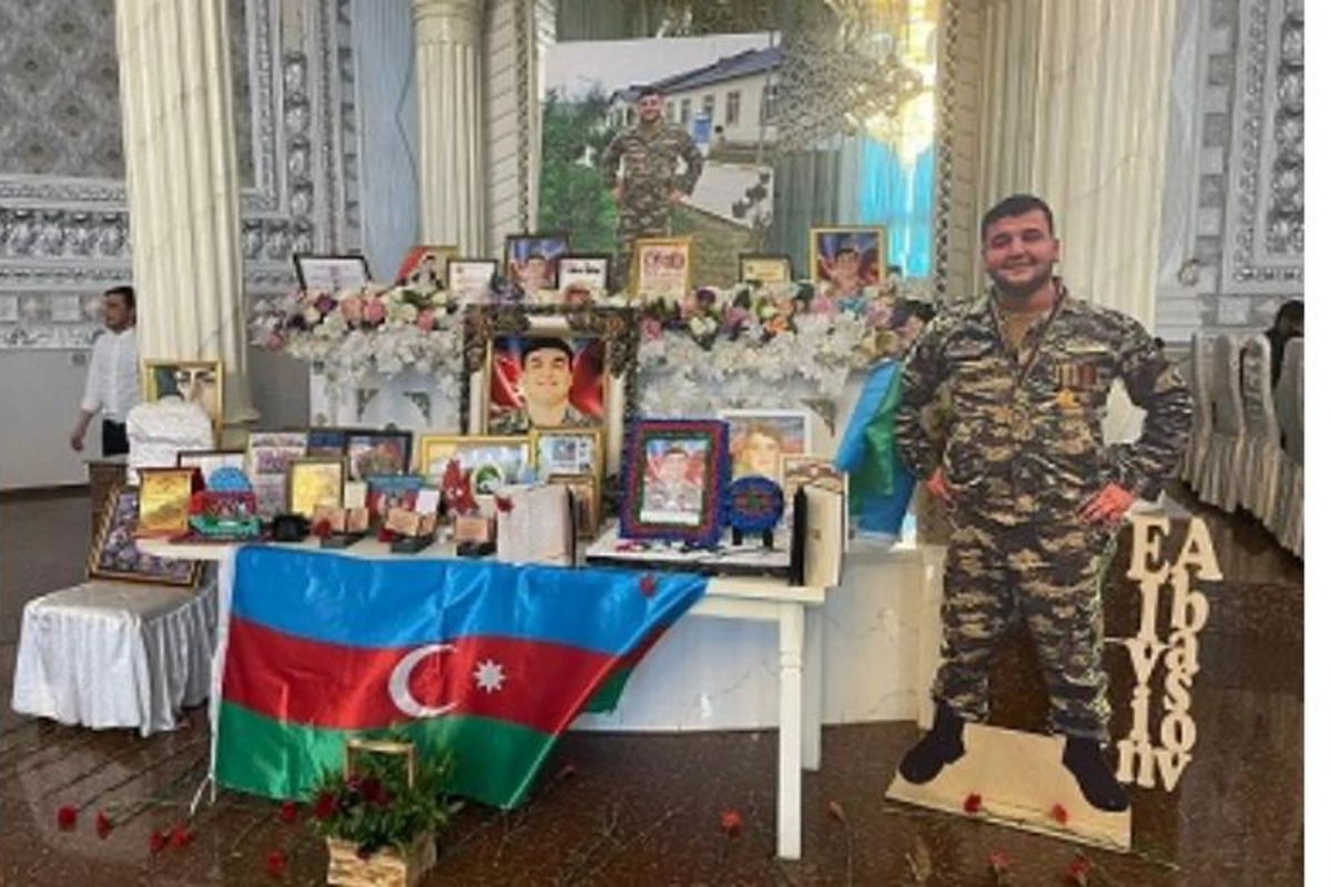 Şəhid Elvin Abbasovun anım mərasimi keçirildi — FOTOLAR
