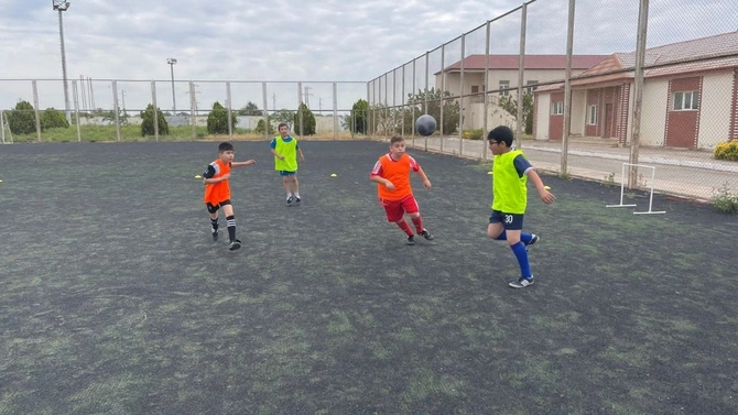 “Muğan” PFK-nın uşaq və yeniyetmə futbolçularının növbəti məşqləri keçirildi — FOTOLAR
