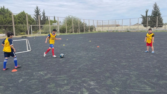 “Muğan” PFK-nın uşaq və yeniyetmə futbolçularının növbəti məşqləri keçirildi — FOTOLAR