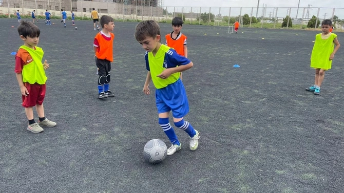 “Muğan” PFK-nın uşaq və yeniyetmə futbolçularının növbəti məşqləri keçirildi — FOTOLAR