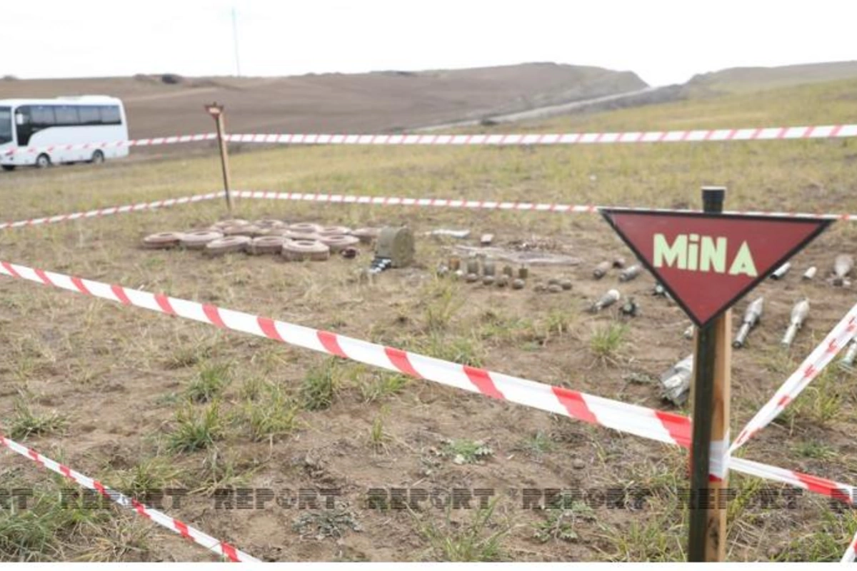 Azad edilən ərazilərdə zərərsizləşdirilən mina və partlamamış hərbi sursatların sayı açıqlanıb