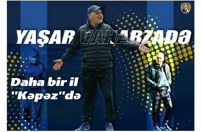 “Kəpəz”i Premyer Liqada çalışdıracaq baş məşqçi müəyyənləşdi — FOTO “Kəpəz”i Premyer Liqada çalışdıracaq baş məşqçi müəyyənləşdi — FOTO