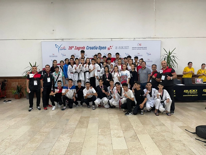 Taekvondoçularımız Xorvatiyada 7 qızıl medal qazandı — FOTO Taekvondoçularımız Xorvatiyada 7 qızıl medal qazandı — FOTO
