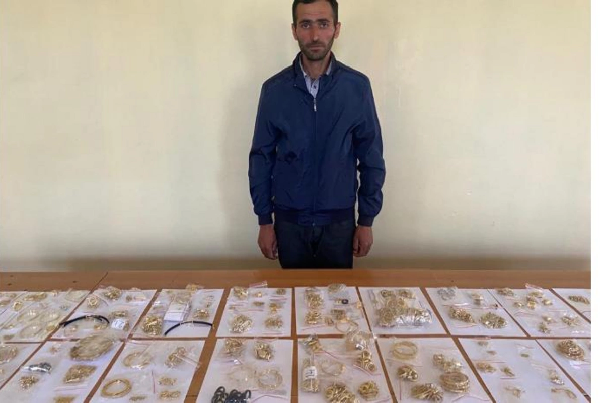 İrandan Azərbaycana 11 kq-a yaxın qızılın qanunsuz keçirilməsinin qarşısı alındı — FOTOLAR