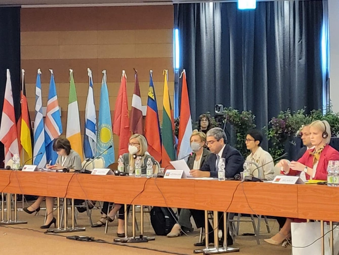 Romada keçirilən konfransda Azərbaycanda aparılan sosial islahatlar diqqətə çatdırıldı — FOTOLAR Romada keçirilən konfransda Azərbaycanda aparılan sosial islahatlar diqqətə çatdırıldı — FOTOLAR