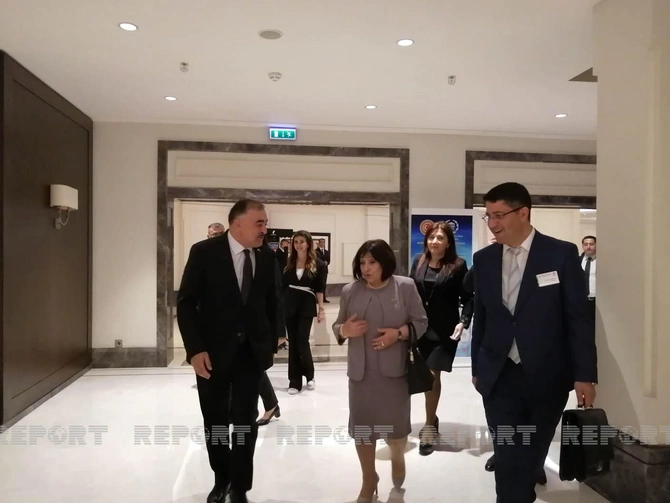 İstanbulda Azərbaycan və Türkiyə parlamentlərinin sədrlərinin görüşü oldu — FOTOLAR