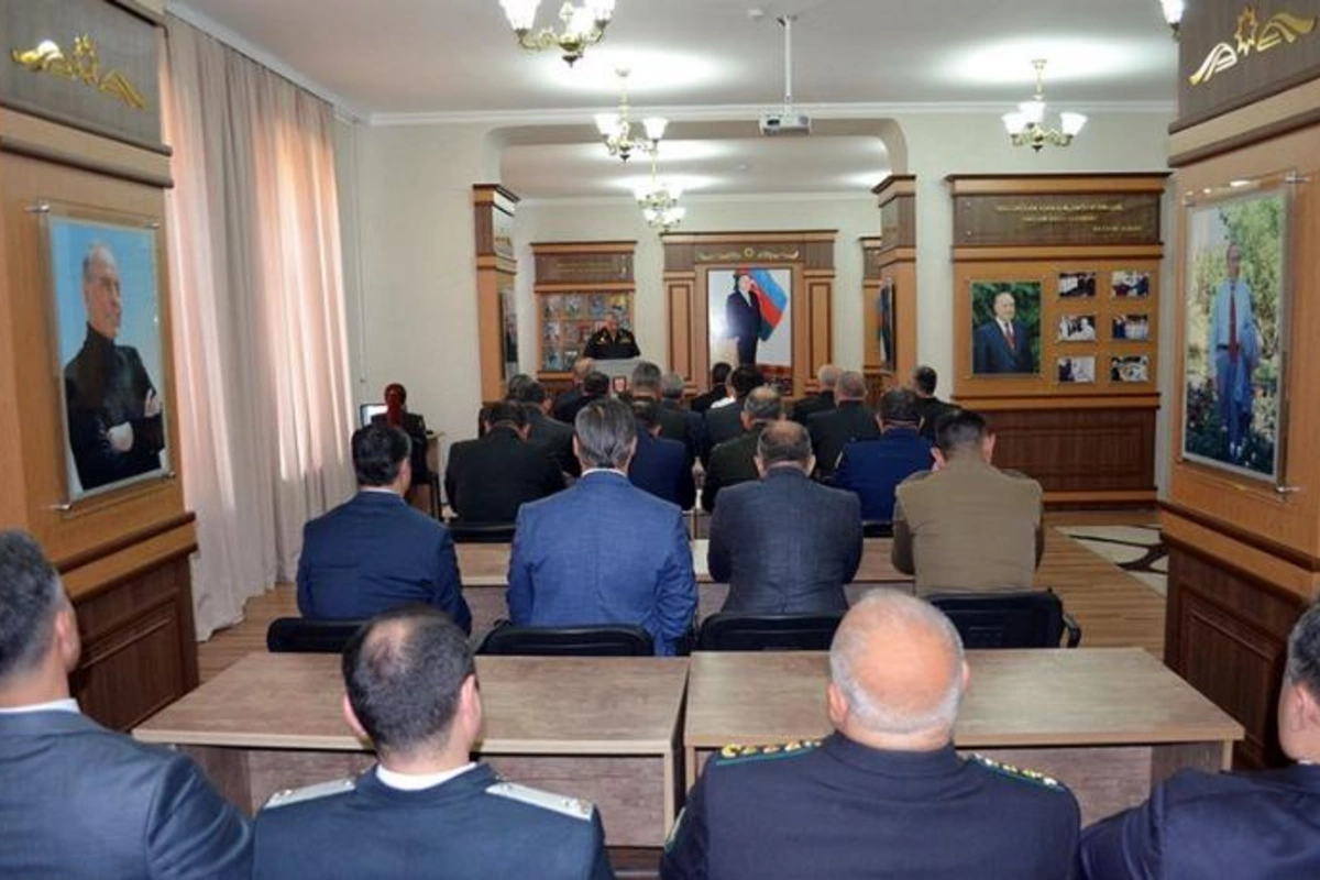 Milli Müdafiə Universitetində ilk buraxılış mərasimi keçirildi — FOTOLAR
