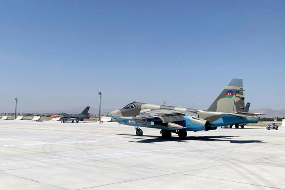 Azərbaycanlı hərbi pilotlar “Anadolu Qartalı - 2022” təlimində — VİDEO