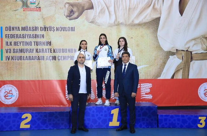 Dünya Müasir Döyüş növləri Federasiyasının ilk reytinq turniri keçirildi — FOTOLAR Dünya Müasir Döyüş növləri Federasiyasının ilk reytinq turniri keçirildi — FOTOLAR