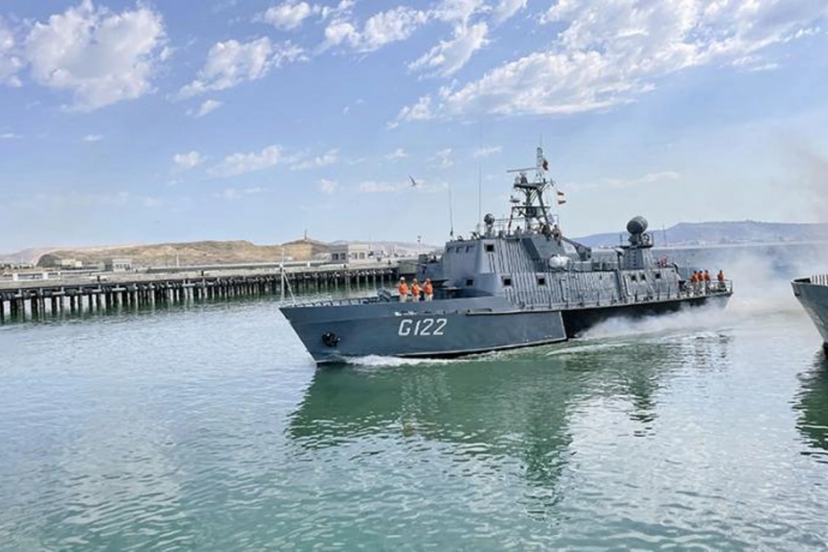 Azərbaycan Hərbi Dəniz Qüvvələrində taktiki təlim keçirilir — FOTOLAR