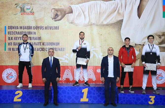 Dünya Müasir Döyüş növləri Federasiyasının ilk reytinq turniri keçirildi — FOTOLAR Dünya Müasir Döyüş növləri Federasiyasının ilk reytinq turniri keçirildi — FOTOLAR