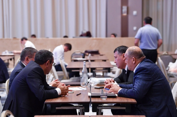 Özbəkistan və Azərbaycanın müvafiq qurumları arasında bir sıra sənədlər imzalandı — FOTOLAR