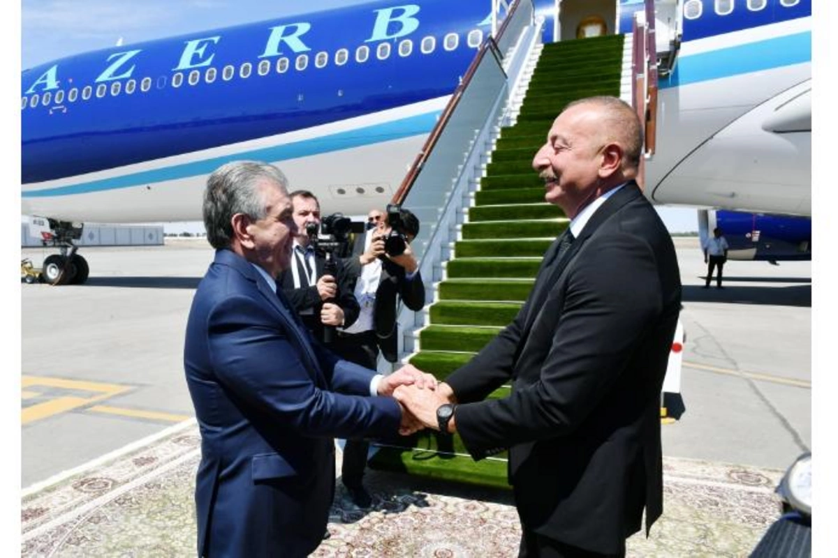 Prezidentin Özbəkistana dövlət səfəri başa çatdı — FOTOLAR