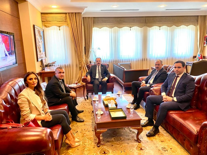 Mediasiya Şurasının rəhbərliyi Türkiyə səfiri ilə görüşdü — FOTO