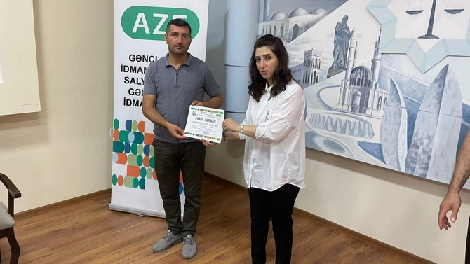 Salyanda “Ordum varsa, yurdum var” adlı görüş keçirildi — FOTOLAR Salyanda “Ordum varsa, yurdum var” adlı görüş keçirildi — FOTOLAR