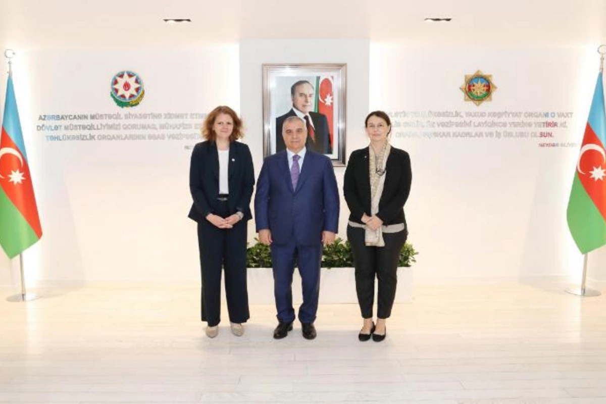 DTX rəisi BQXK-nın nümayəndələri ilə görüşüb