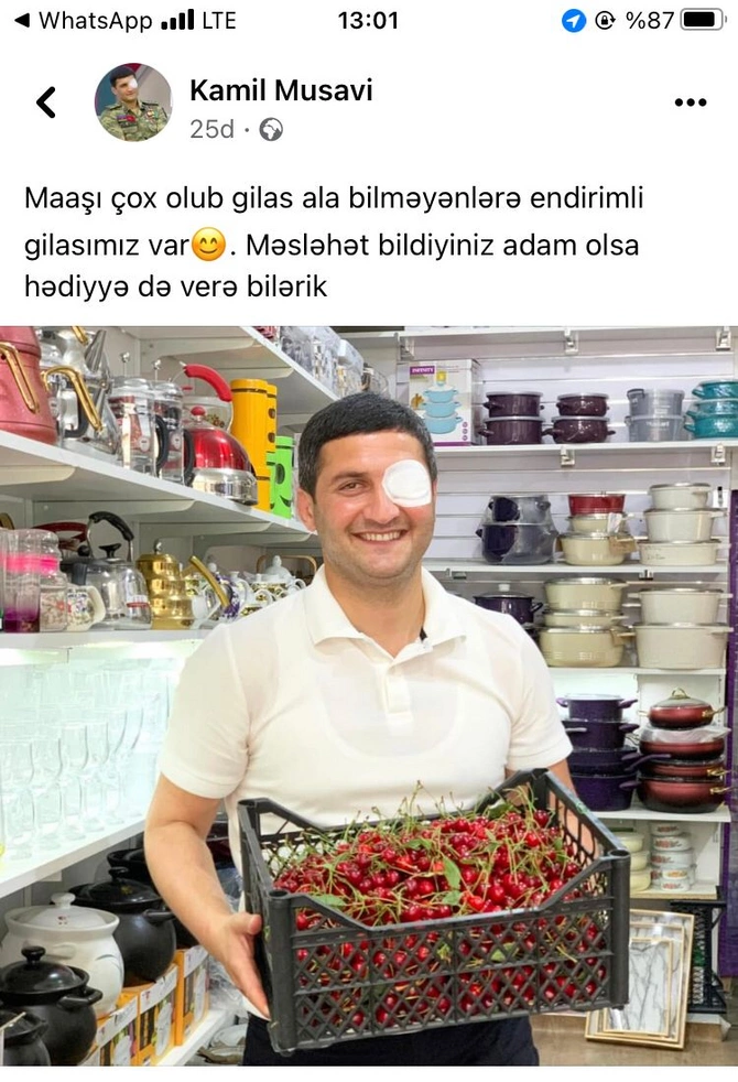 Fəzail Ağamalının keçmiş rəqibi parlamentə gilas göndərir — FOTOFAKT