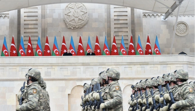 Böyük Yolun davamının uğurlu nəticəsi bugünkü qalib Azərbaycandır — FOTOLAR