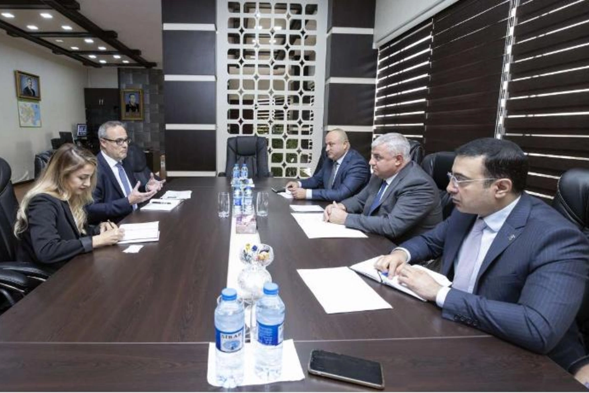 Böyük Britaniyanın Milli Cinayətlər Agentliyi Ankara ofisinin nümayəndəsi ilə görüş keçirilib — FOTOLAR