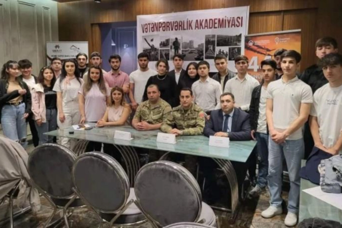Gənclər üçün Vətənpərvərlik Akademiyası təşkil olundu — FOTOLAR