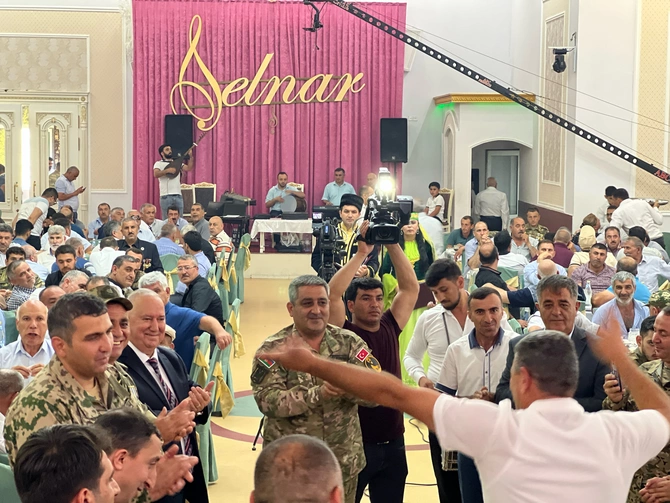 Füzulidə qazilərlə görüş keçirildi — FOTOLAR
