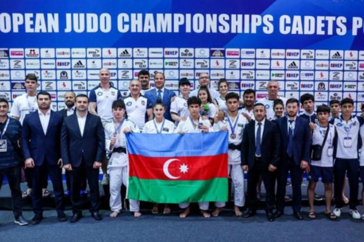 Azərbaycan cüdoçuları Avropa çempionatında komanda hesabında birinci yeri tutub