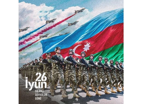Mehriban Əliyevadan Silahlı Qüvvələr Günü ilə bağlı paylaşım - FOTO