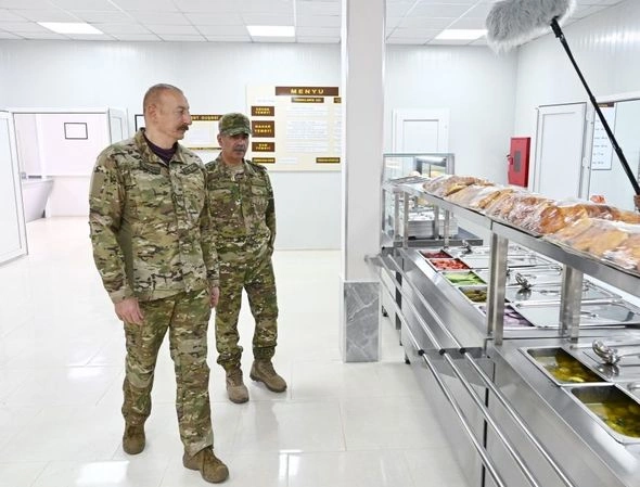 Prezident Kəlbəcərdə “N” saylı hərbi hissənin açılışında iştirak etdi — FOTOLAR