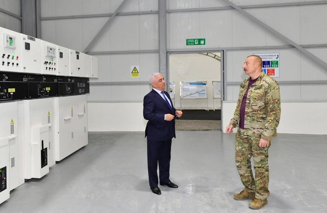 İlham Əliyev Kəlbəcərdə “Çıraq-1” su elektrik stansiyasında oldu — FOTOLAR