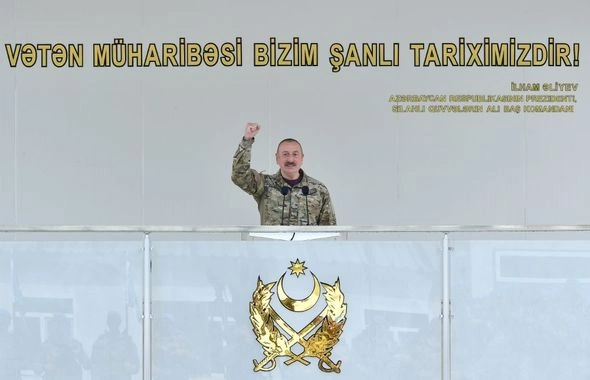 Prezident Kəlbəcərdə “N” saylı hərbi hissənin açılışında iştirak etdi — FOTOLAR