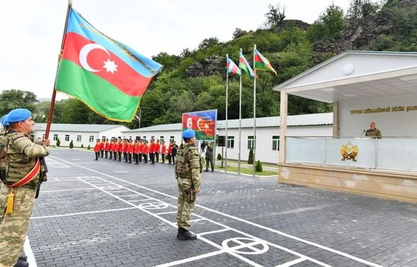 Prezident Kəlbəcərdə “N” saylı hərbi hissənin açılışında iştirak etdi — FOTOLAR