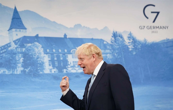 G7 liderlərinin Alp dağlarında görüşündən maraqlı FOTOLAR