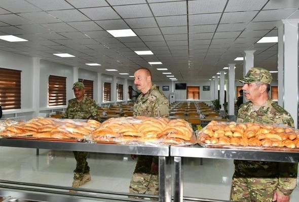 Prezident Kəlbəcərdə “N” saylı hərbi hissənin açılışında iştirak etdi — FOTOLAR