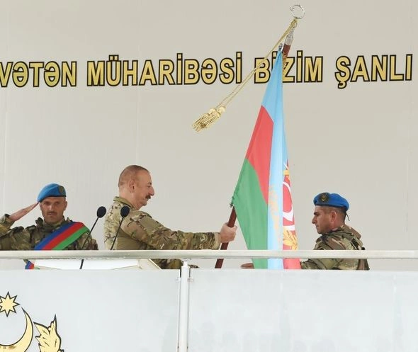 Prezident Kəlbəcərdə “N” saylı hərbi hissənin açılışında iştirak etdi — FOTOLAR