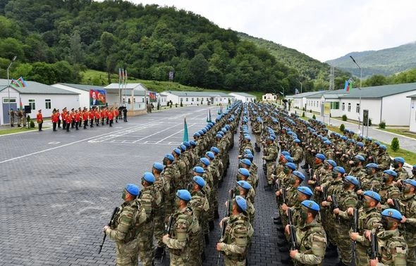 Prezident Kəlbəcərdə “N” saylı hərbi hissənin açılışında iştirak etdi — FOTOLAR